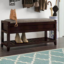 Lambrecht upholstered storage bench